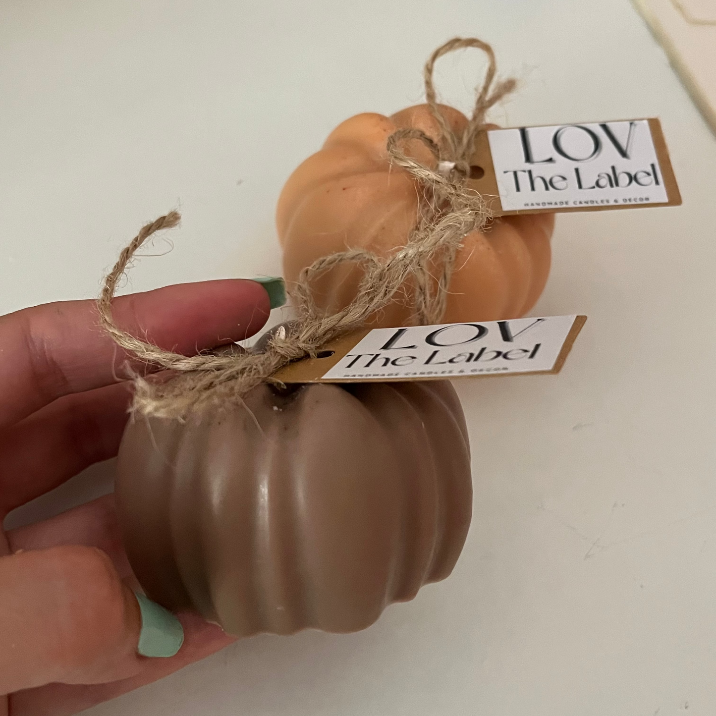 Vela Abóbora de Halloween