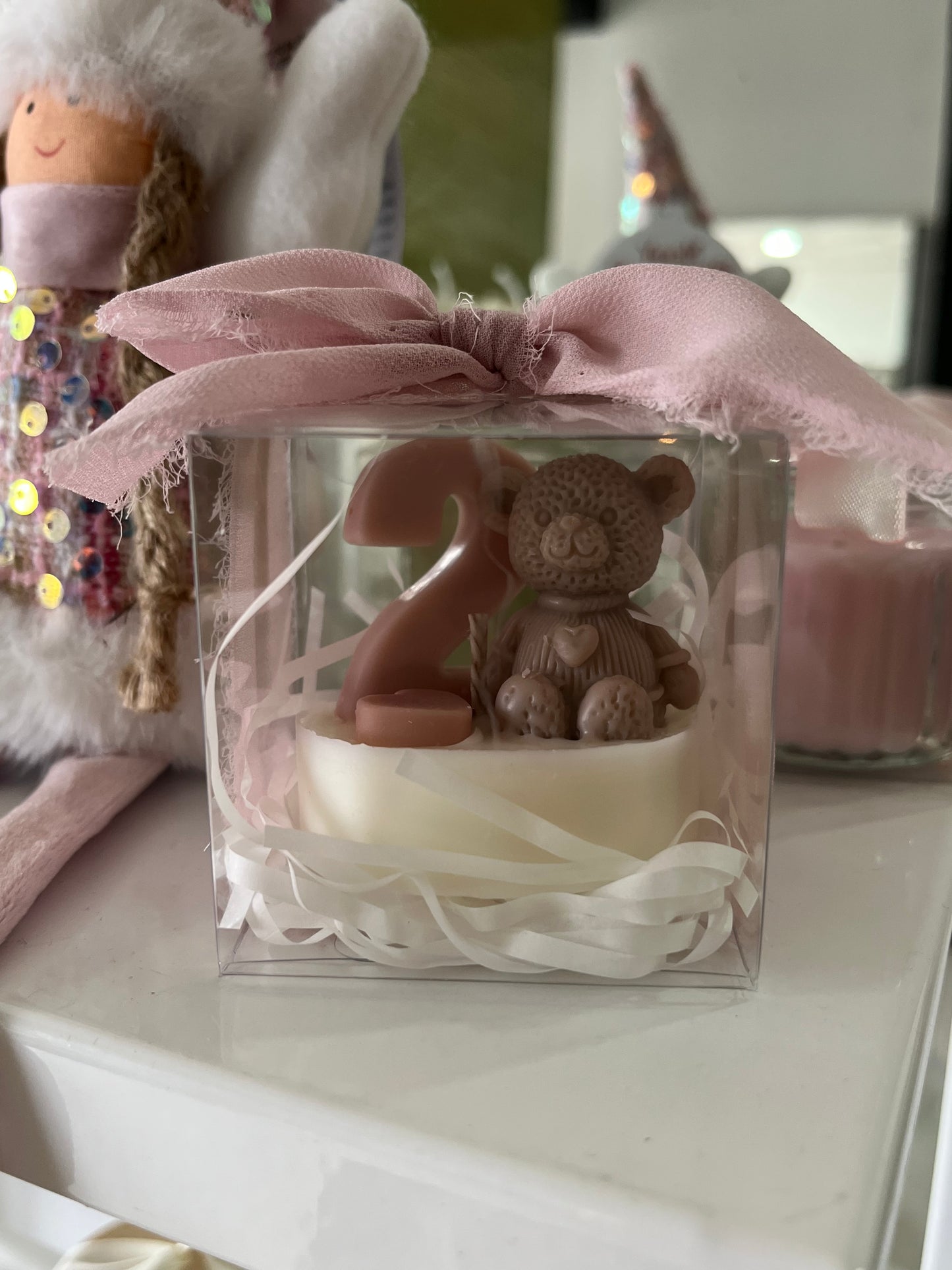 Ceramic angels acetate box