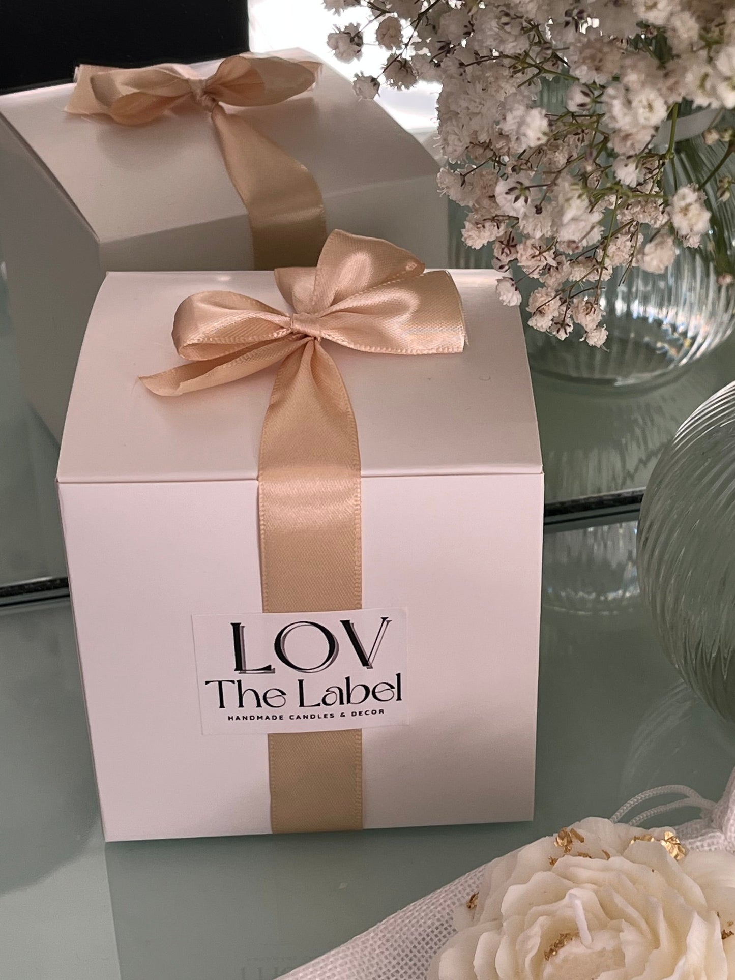 Caixa Presente Decorada – Embalagem Minimal