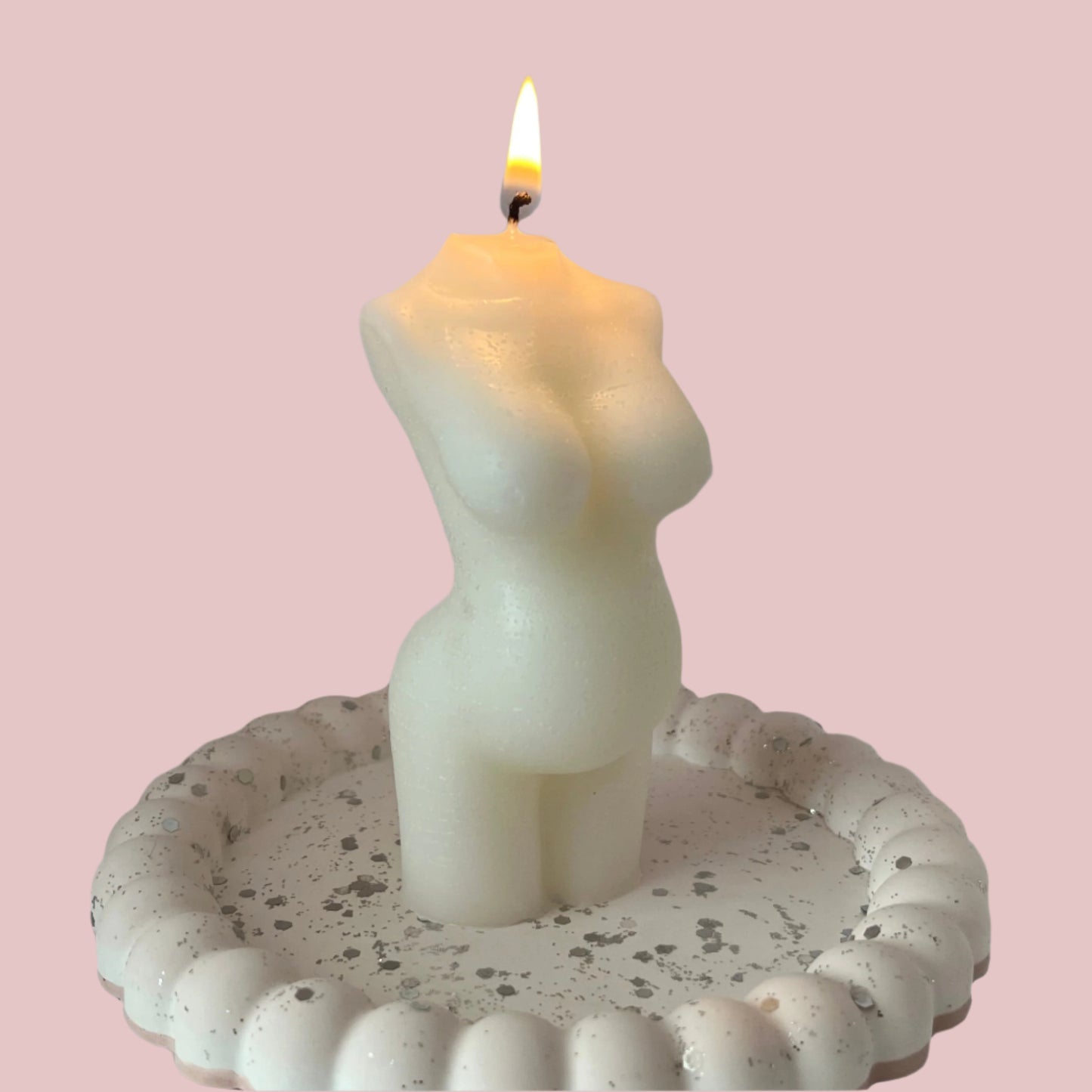 Vela Corpo de Mulher Grávida