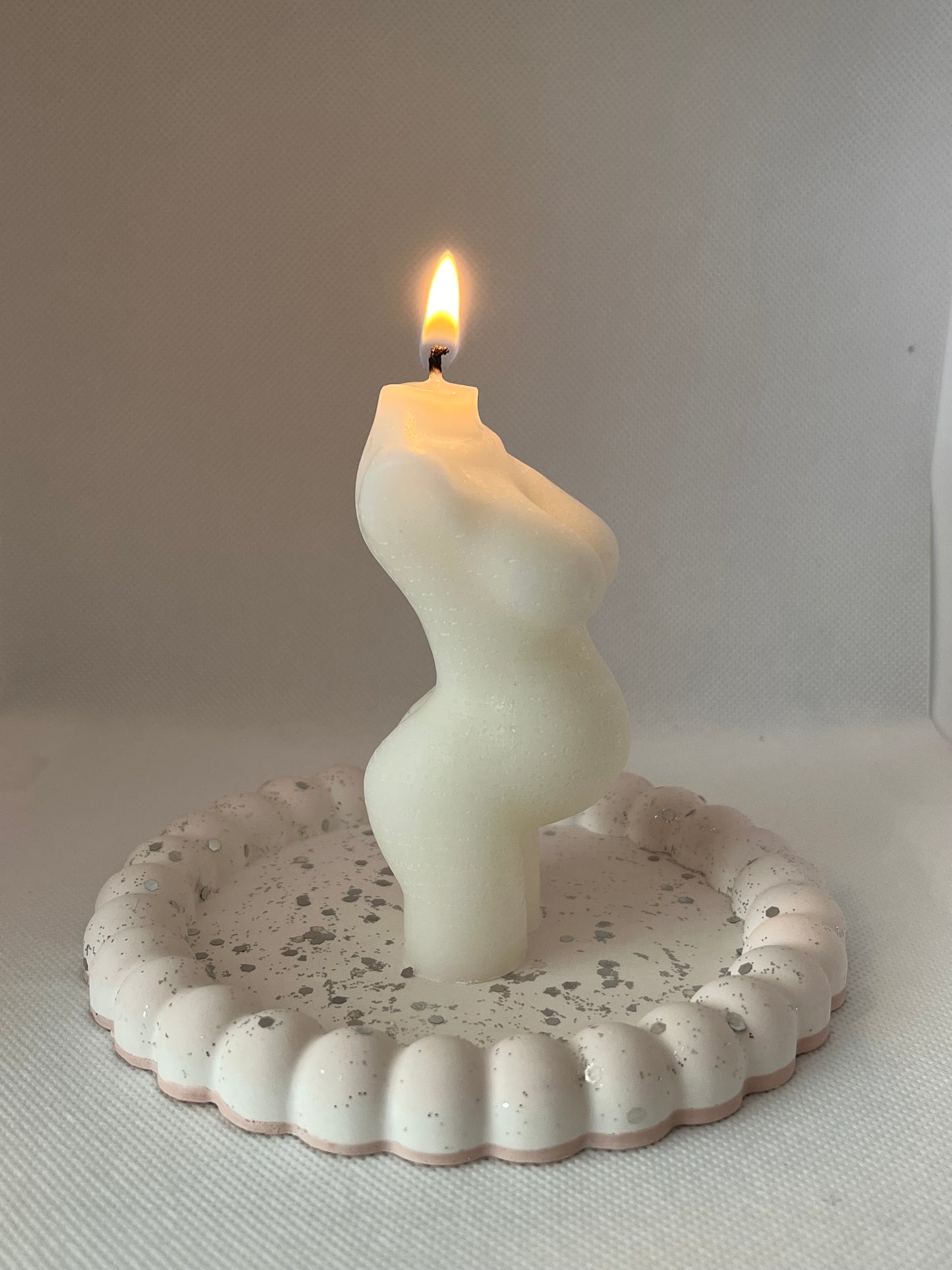 Vela Corpo de Mulher Grávida