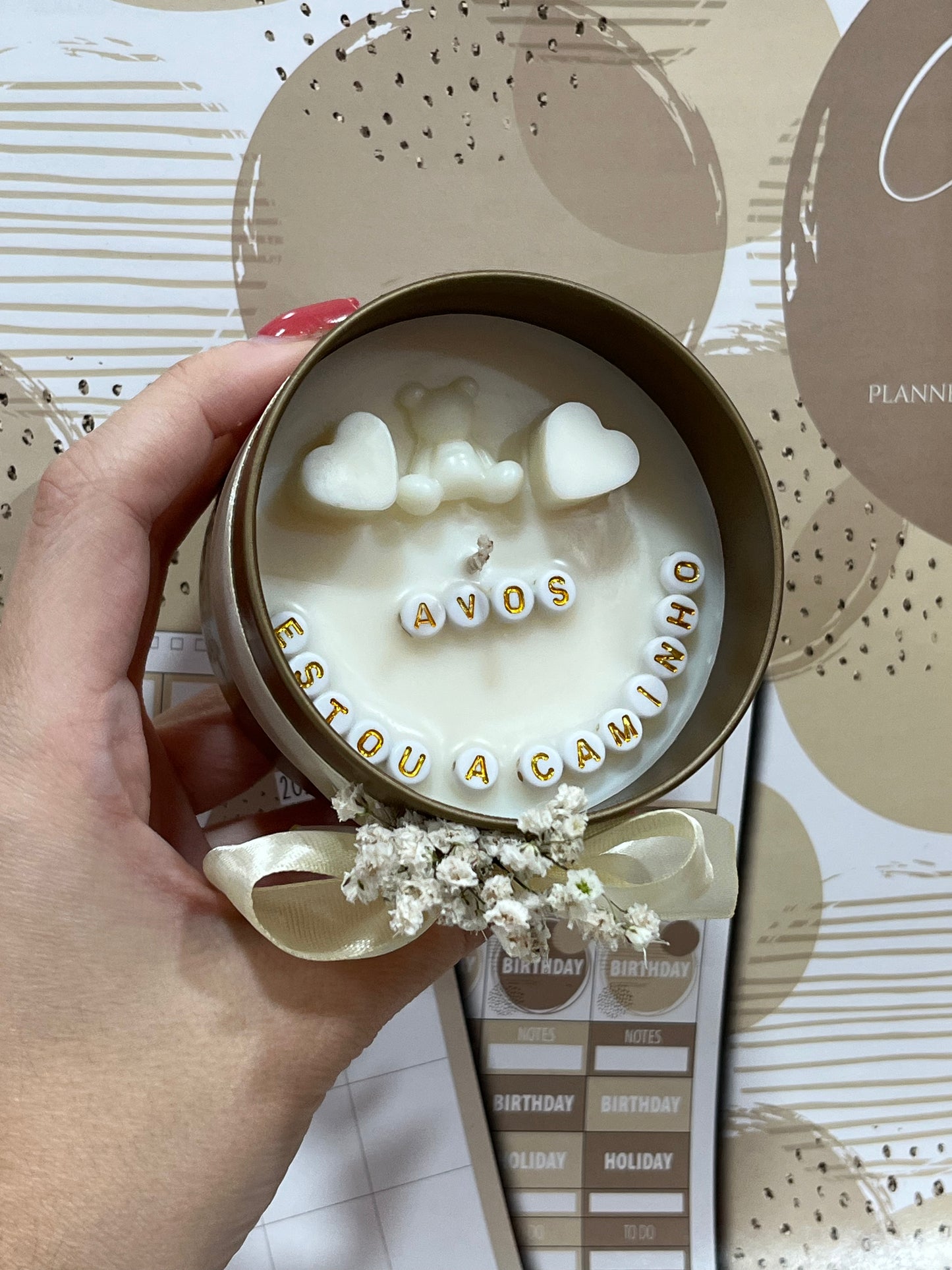 Vela Pedido de Madrinha