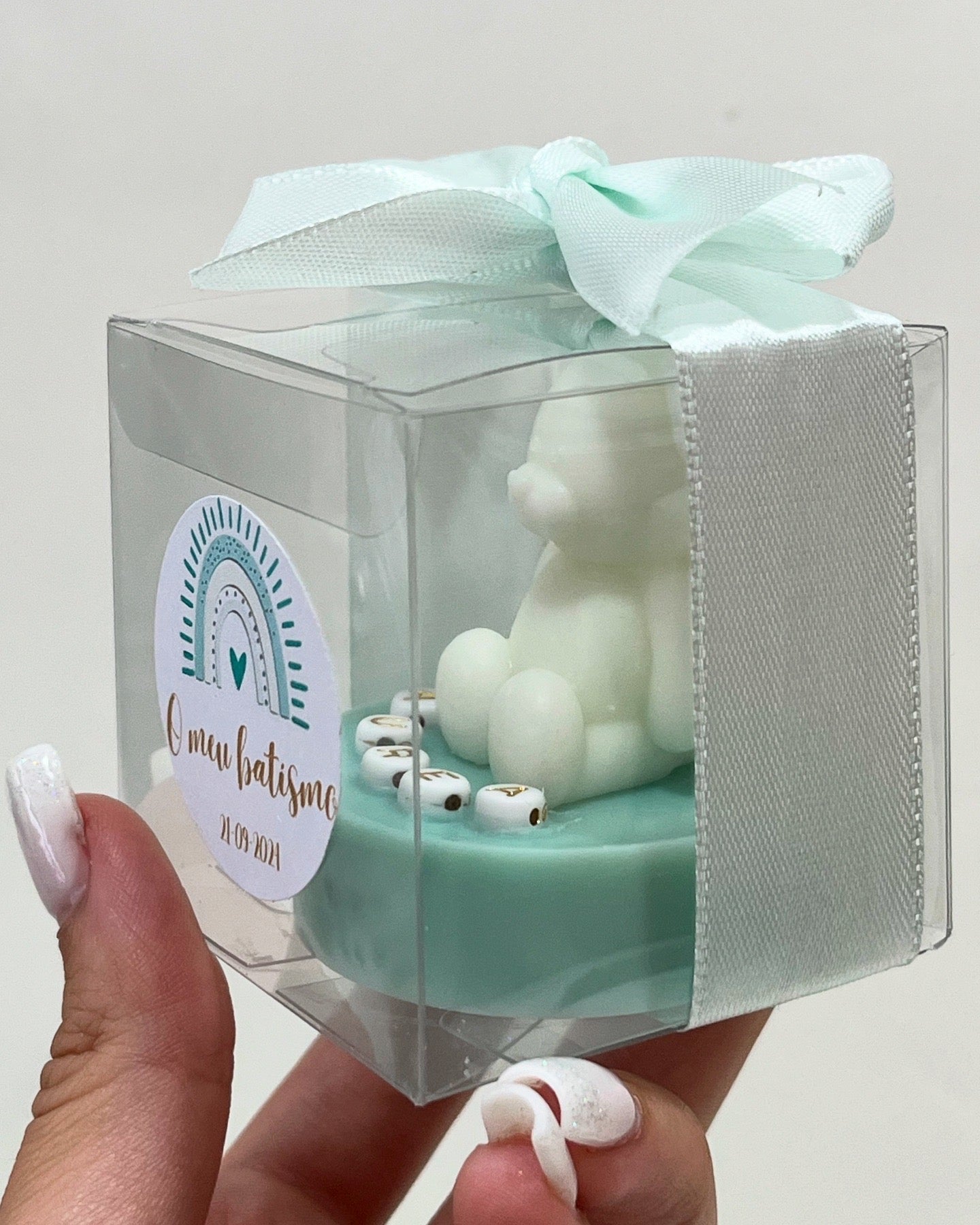 Ceramic angels acetate box