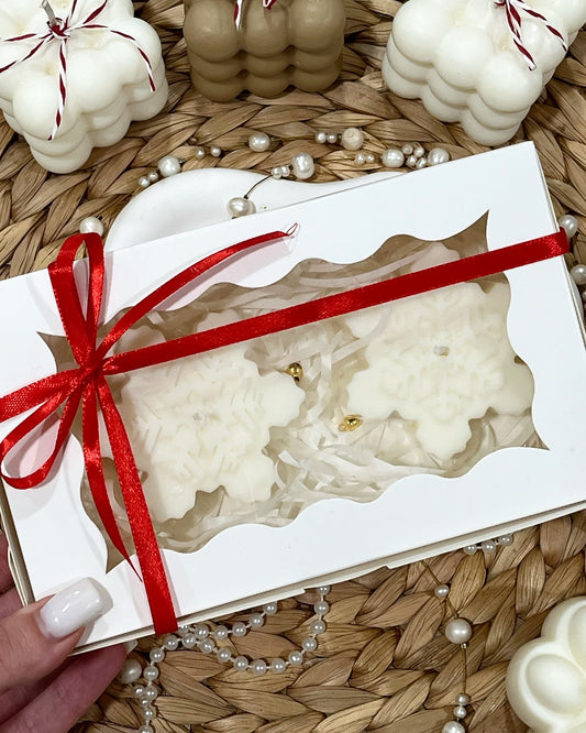 Vela Pinheiro Floco de Neve - Coleção de Natal - Loja Lov The Label