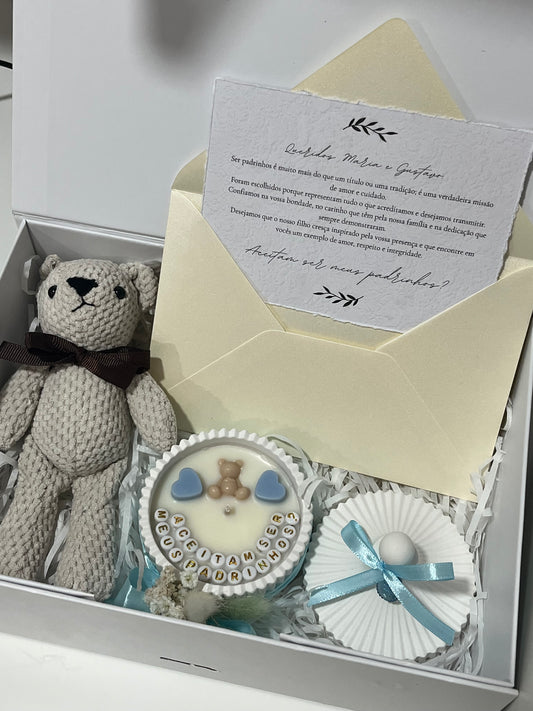 Box Pedido de Padrinhos Cerâmica