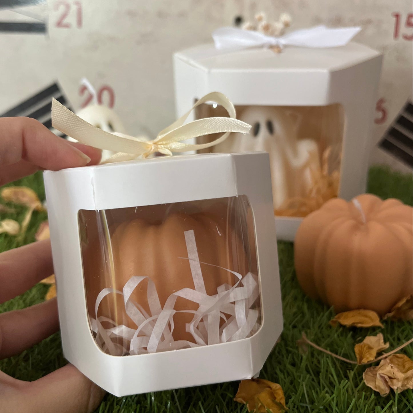 Vela Abóbora de Halloween