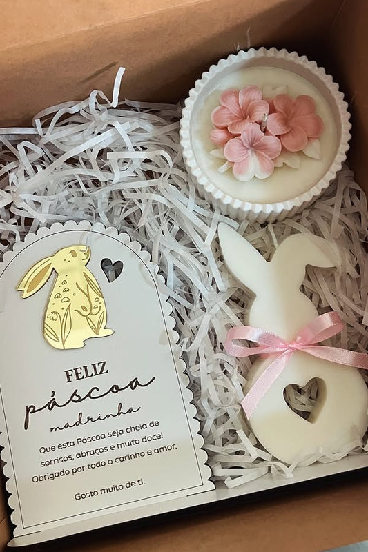 Box Especial de Páscoa para Madrinha, Padrinho ou Padrinhos
