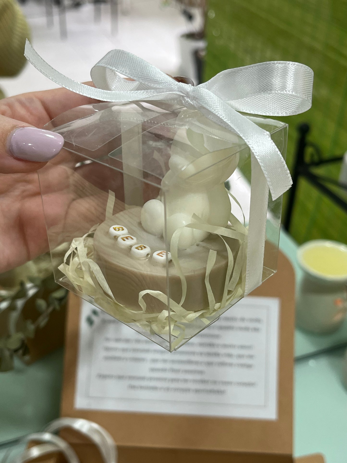 Ceramic angels acetate box