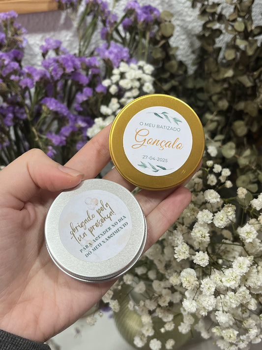 Lembrança em Lata de 40ml