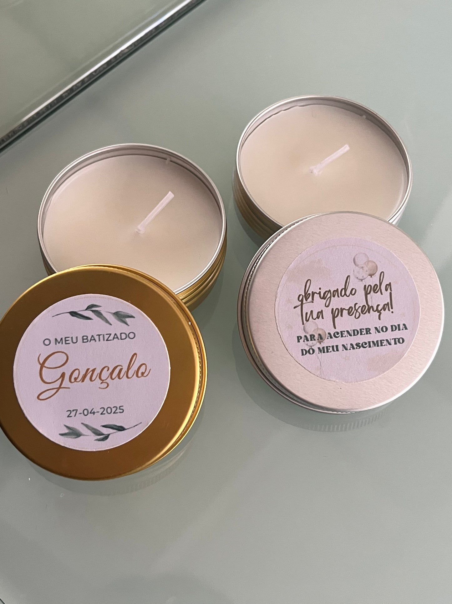 Lembrança em Lata de 40ml